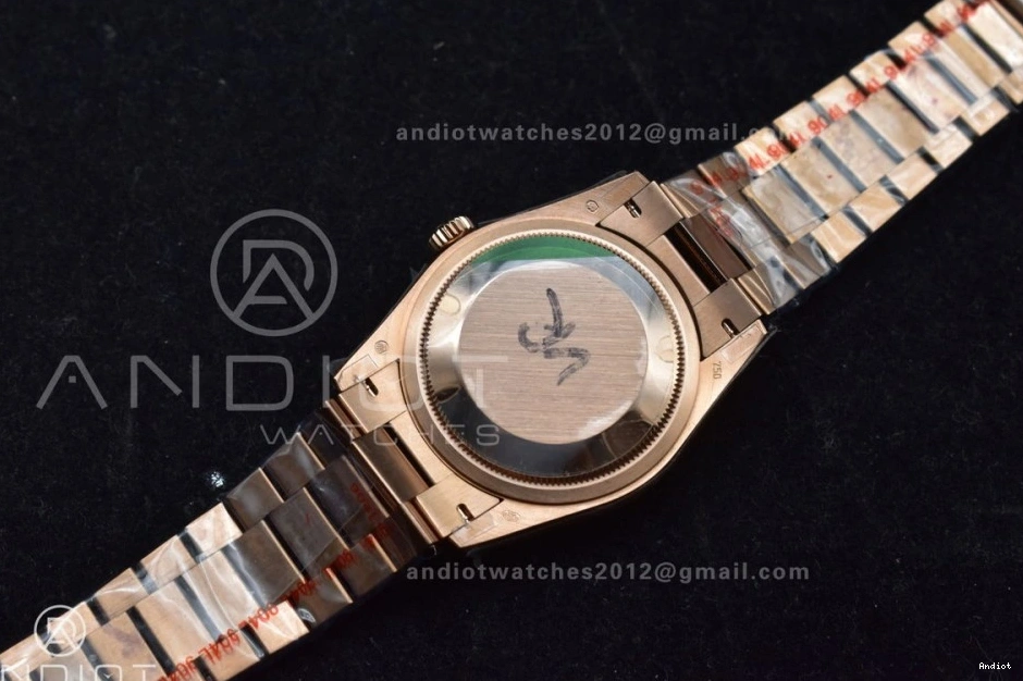 Roman QF Weight) President Grey Dial Best V5 Bracelet Edition vr3255 36 on RG Steel 904L DayDate (Gain 0514